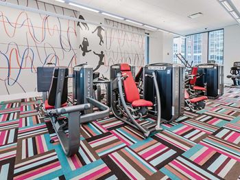 High Endurance Fitness Center at State & Chestnut Apartments, Illinois, 60610